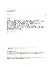 Organization of Information for Reversible