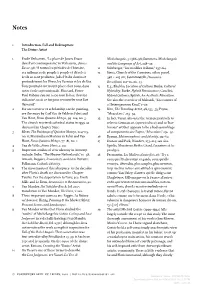 Downloaded from Brill.Com09/28/2021 10:23:11PM Via Free Access Notes to Chapter 1 671