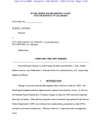 RUSSELL STRONG, Plaintiff, V