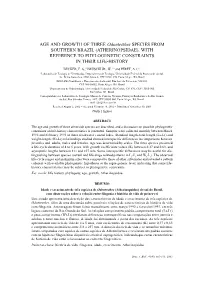 With Reference to Phylogenetic Constraints in Their Life-History