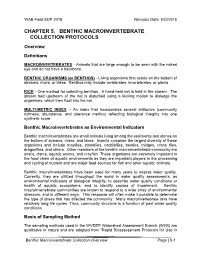 Benthic Macroinvertebrate Procedures