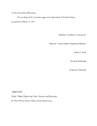 Korfanta, N., the Influence of Habitat Fragmentation on Demography And