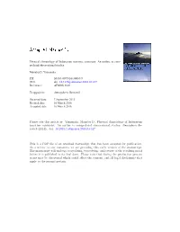 Physical Climatology of Indonesian Maritime Continent: an Outline to Com- Prehend Observational Studies