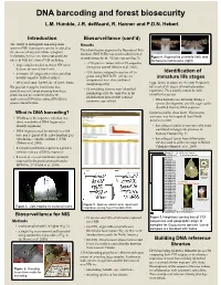 DNA Barcoding and Forest Biosecurity L.M