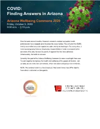 COVID: Finding Answers in Arizona