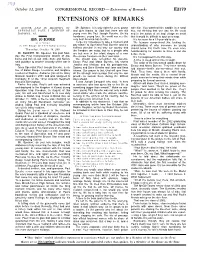 Extensions of Remarks E2179 EXTENSIONS of REMARKS