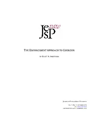The Enforcement Approach to Coercion