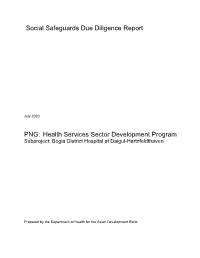 51035-001: Health Services Sector Development Program