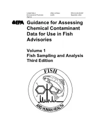 Guidance for Assessing Chemical Contaminant Data for Use in Fish Advisories