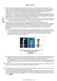 Iron, Steel and Swords Script - Page 1
