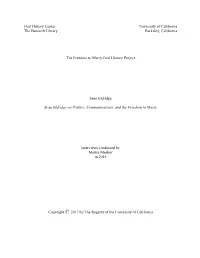 Top of Page Interview Information--Different Title