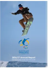 2016/17 Annual Report