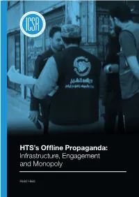 HTS's Offline Propaganda