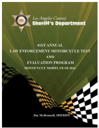 2016 Motorcycle Test Booklet
