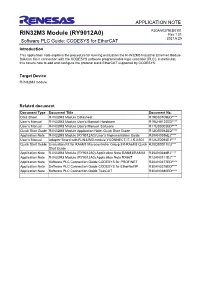 CODESYS for Ethercat