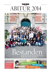 Abitur-Beilage 2014 1