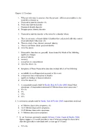 Chapter 13 Teachers 1. When an Individual Is Unaware That They