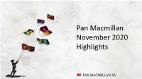 Pan Macmillan November 2020 Highlights SUPERLEAD Uncomfortable Conversations with a Black Man Emmanuel Acho 12Th November
