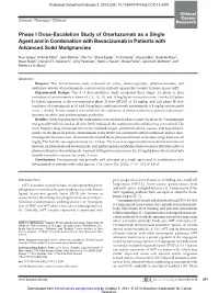 Phase I Dose-Escalation Study of Onartuzumab As a Single Agent and in Combination with Bevacizumab in Patients with Advanced Solid Malignancies