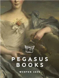 Winter 2020 Pegasus Books