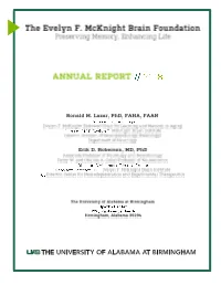 2018 Annual Mcknight Report