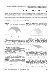 Arbelos Theory in Electrical Engineering