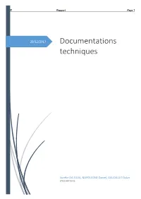 Documentations Techniques
