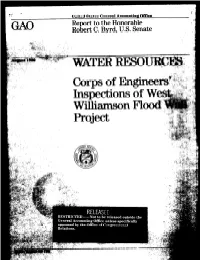 RCED-89-132 Water Resources: Corps of Engineers' Inspections Of