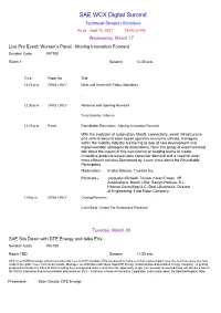 SAE WCX Digital Summit