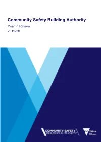 CSBA Year in Review 2019/20