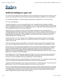 Forbes.Com - Magazine Article