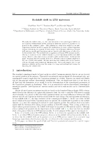 Redshift Drift in LTB Universes 1 Introduction