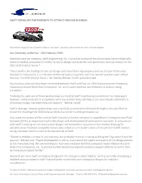 Swift Forms Key Partnerships to Attract Indycar Business