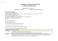 Teddington, Fulwell and Hampton Hill Community Conversation
