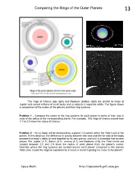 Comparing the Rings of the Outer Planets 13