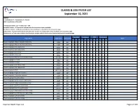 Claims and Remits Payer List