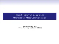 Personal Computing