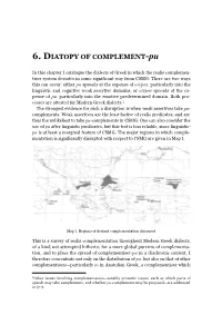 DIATOPY of COMPLEMENT-Pu