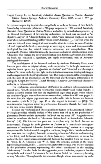 Knight, George R., Ed. Seventh-@ Adventists Answer Questions on Doctn'ne: Annotated Edtion