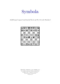 Unicode Fonts for Ancient Scripts George Douros Oppe Ntmppe Ae Agute S