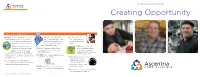 Creating Opportunity
