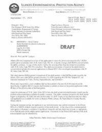 Fermi National Accelerator Laboratory, Final Permit, January 2017