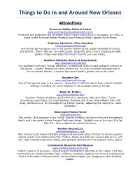 New Orleans Attractions