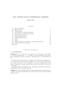 Geometry of Surfaces 1 4.1