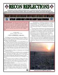 Recon Reflections Issue 9.Pdf