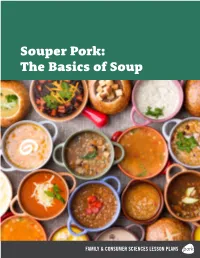 Souper Pork: the Basics of Soup