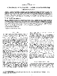 A Critical Review of “The Mesolithic” in Relation to Siberian Archaeology ALEXANDER B
