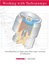 Working with Turbopumps