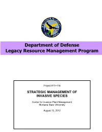 Department of Defense Legacy Resource Management Program