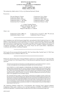 January 18, 2012 Ratified LMVC Minutes.Pdf